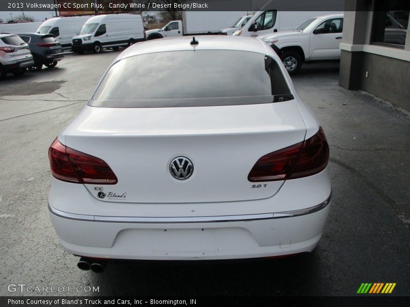 Candy White / Desert Beige/Black 2013 Volkswagen CC Sport Plus