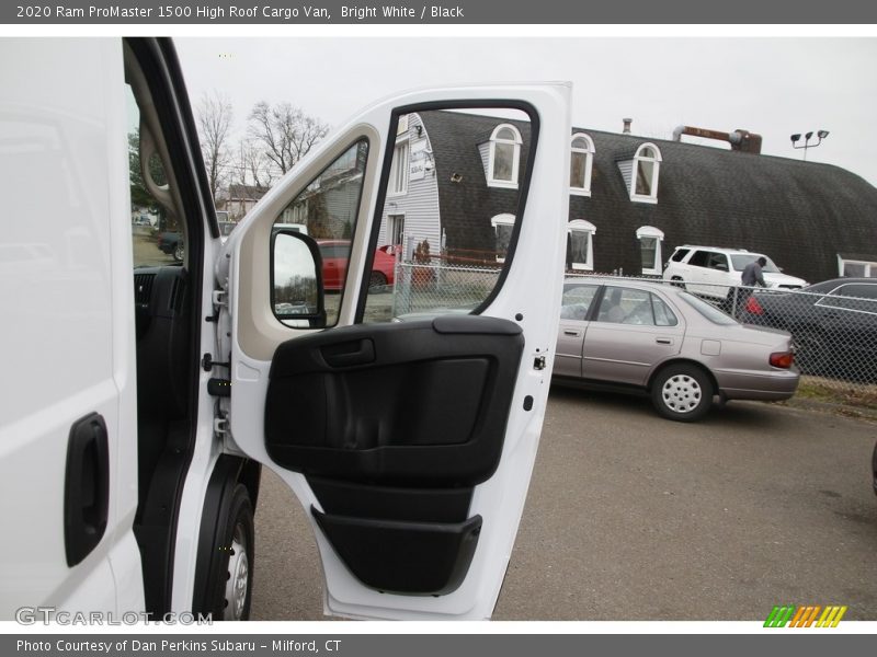 Bright White / Black 2020 Ram ProMaster 1500 High Roof Cargo Van