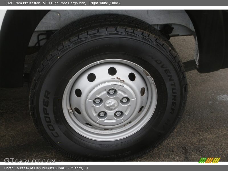 Bright White / Black 2020 Ram ProMaster 1500 High Roof Cargo Van