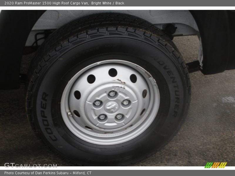 Bright White / Black 2020 Ram ProMaster 1500 High Roof Cargo Van