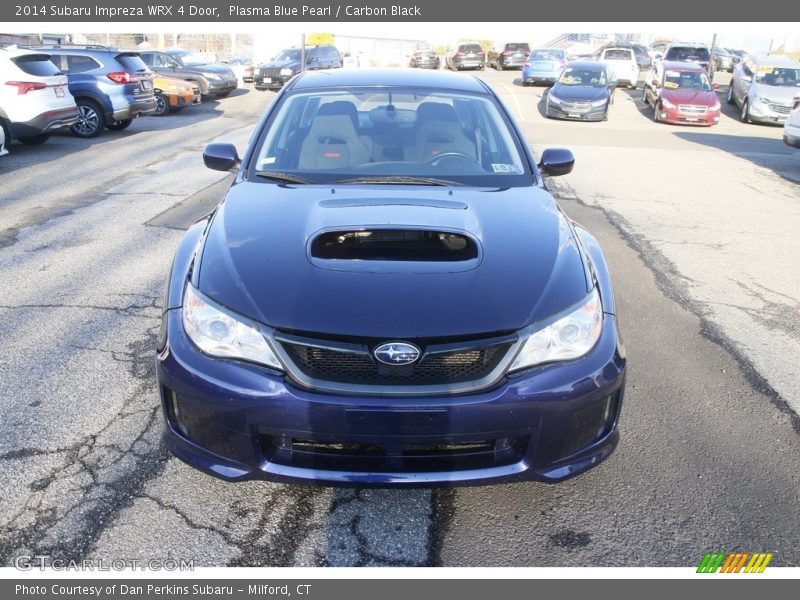 Plasma Blue Pearl / Carbon Black 2014 Subaru Impreza WRX 4 Door