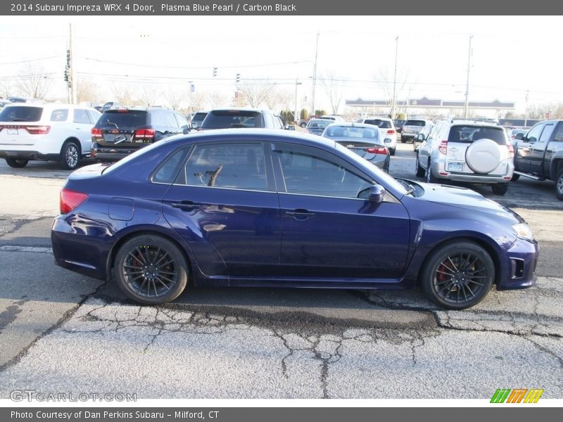 Plasma Blue Pearl / Carbon Black 2014 Subaru Impreza WRX 4 Door