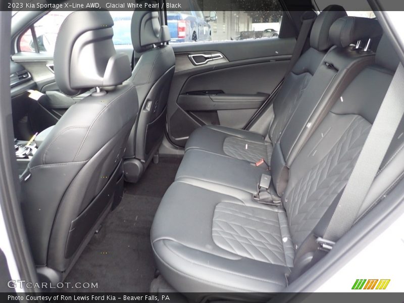 Glacial White Pearl / Black 2023 Kia Sportage X-Line AWD
