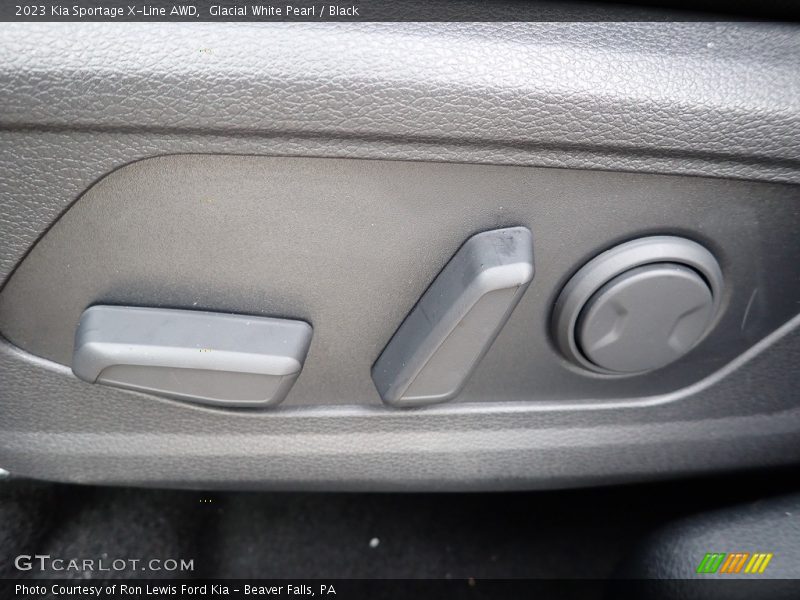 Glacial White Pearl / Black 2023 Kia Sportage X-Line AWD