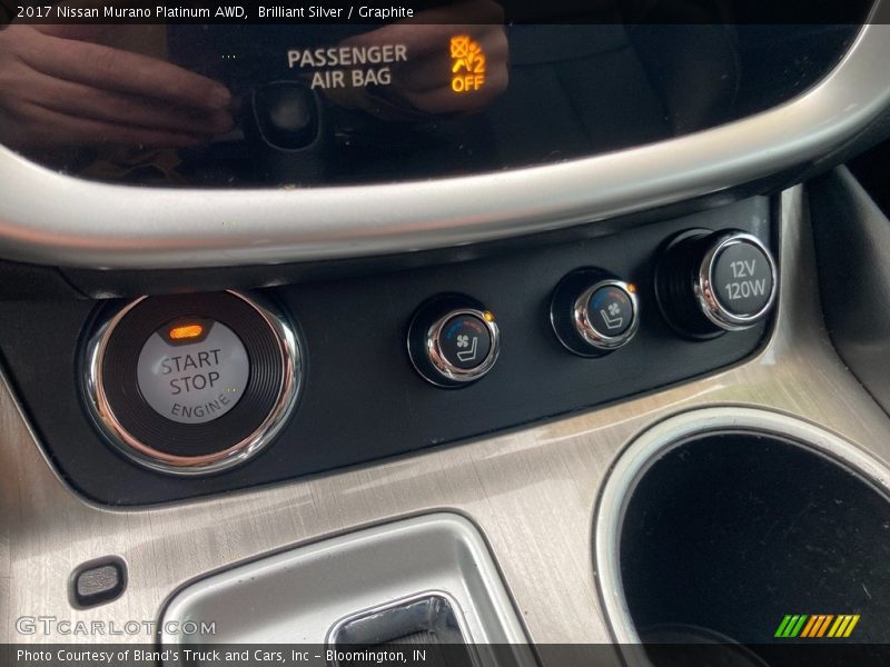 Brilliant Silver / Graphite 2017 Nissan Murano Platinum AWD