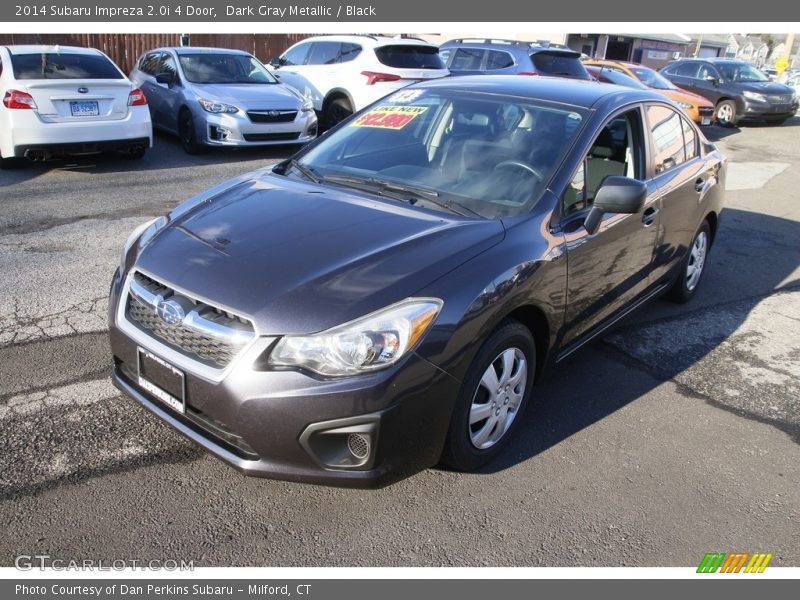 Dark Gray Metallic / Black 2014 Subaru Impreza 2.0i 4 Door