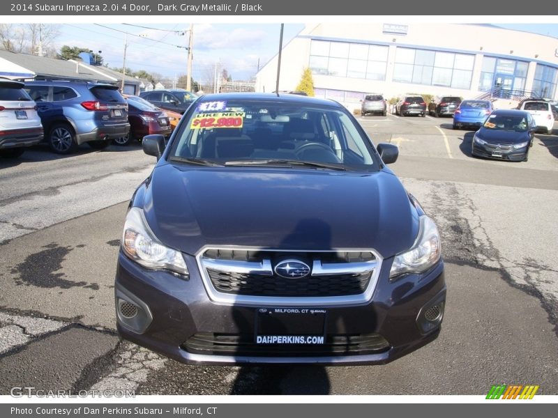 Dark Gray Metallic / Black 2014 Subaru Impreza 2.0i 4 Door