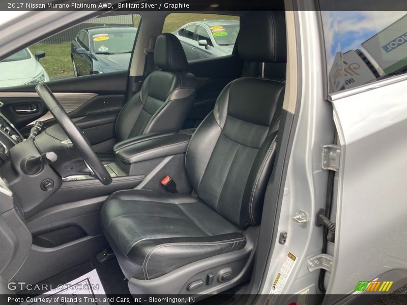 Brilliant Silver / Graphite 2017 Nissan Murano Platinum AWD