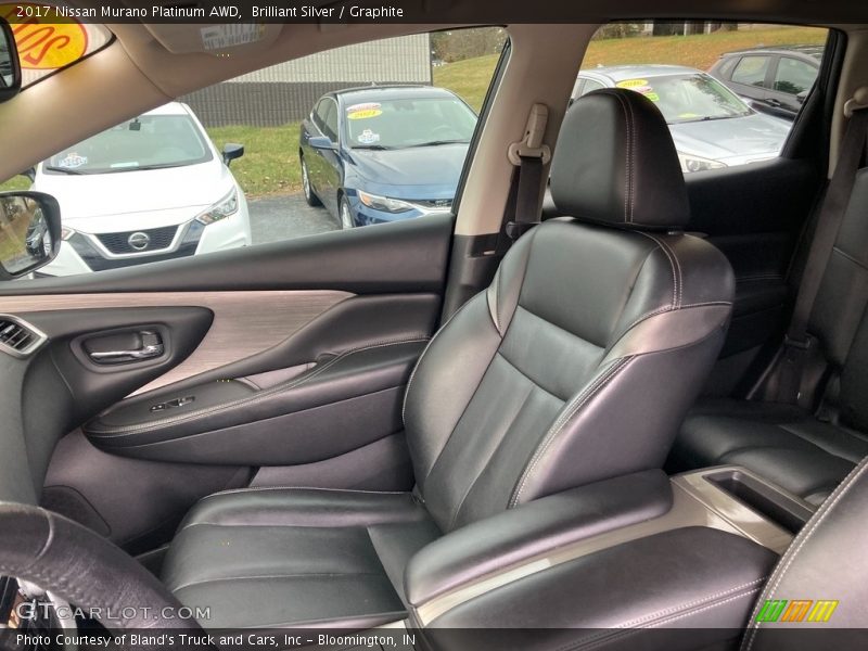 Brilliant Silver / Graphite 2017 Nissan Murano Platinum AWD