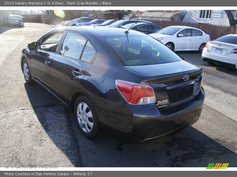 Dark Gray Metallic / Black 2014 Subaru Impreza 2.0i 4 Door