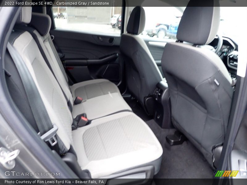 Rear Seat of 2022 Escape SE 4WD