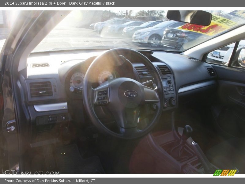 Dark Gray Metallic / Black 2014 Subaru Impreza 2.0i 4 Door