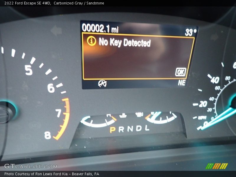 Carbonized Gray / Sandstone 2022 Ford Escape SE 4WD