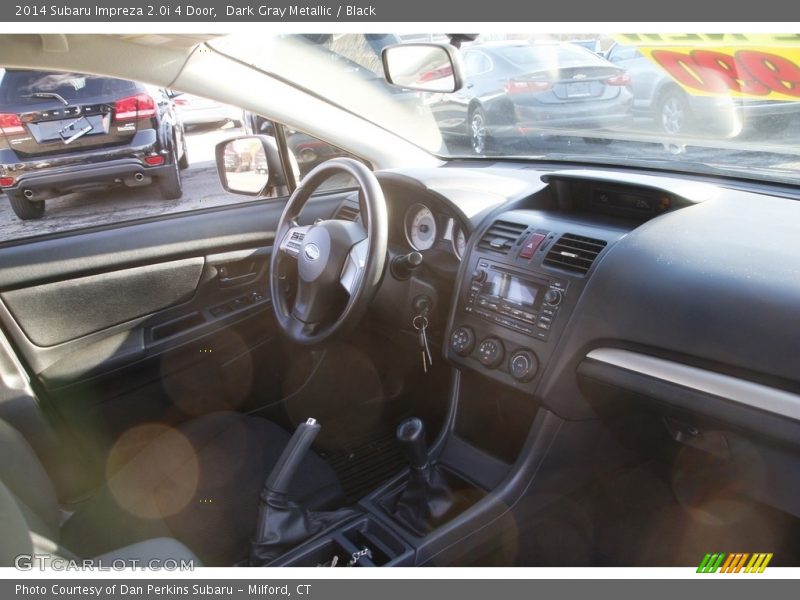 Dark Gray Metallic / Black 2014 Subaru Impreza 2.0i 4 Door