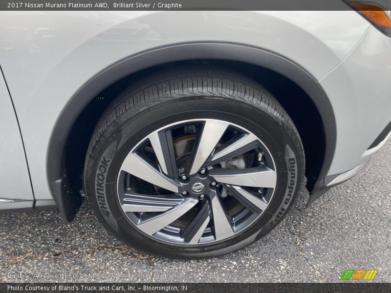 Brilliant Silver / Graphite 2017 Nissan Murano Platinum AWD