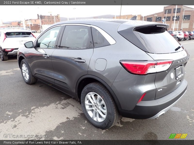 Carbonized Gray / Sandstone 2022 Ford Escape SE 4WD