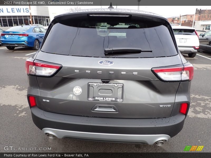 Carbonized Gray / Sandstone 2022 Ford Escape SE 4WD