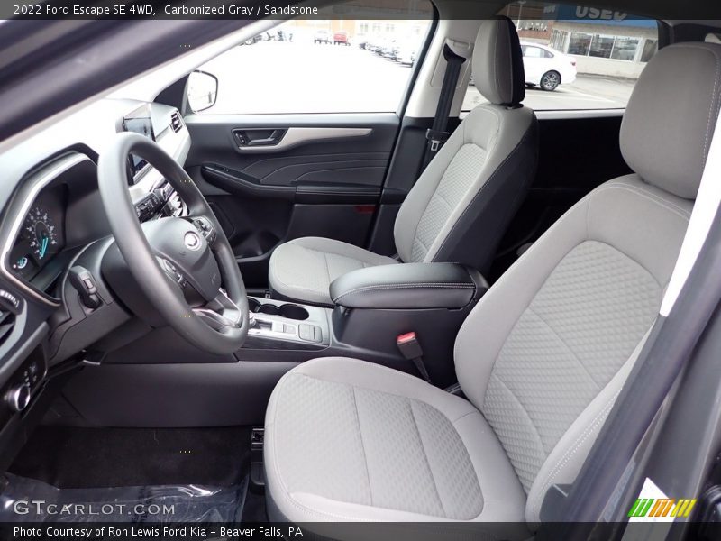  2022 Escape SE 4WD Sandstone Interior