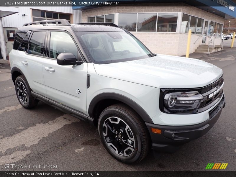 Cactus Gray / Navy Pier 2022 Ford Bronco Sport Outer Banks 4x4