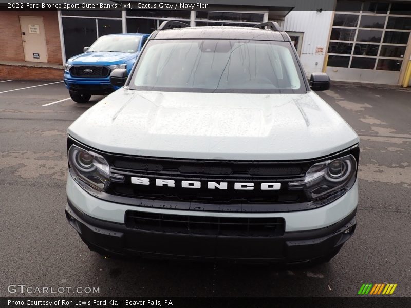 Cactus Gray / Navy Pier 2022 Ford Bronco Sport Outer Banks 4x4