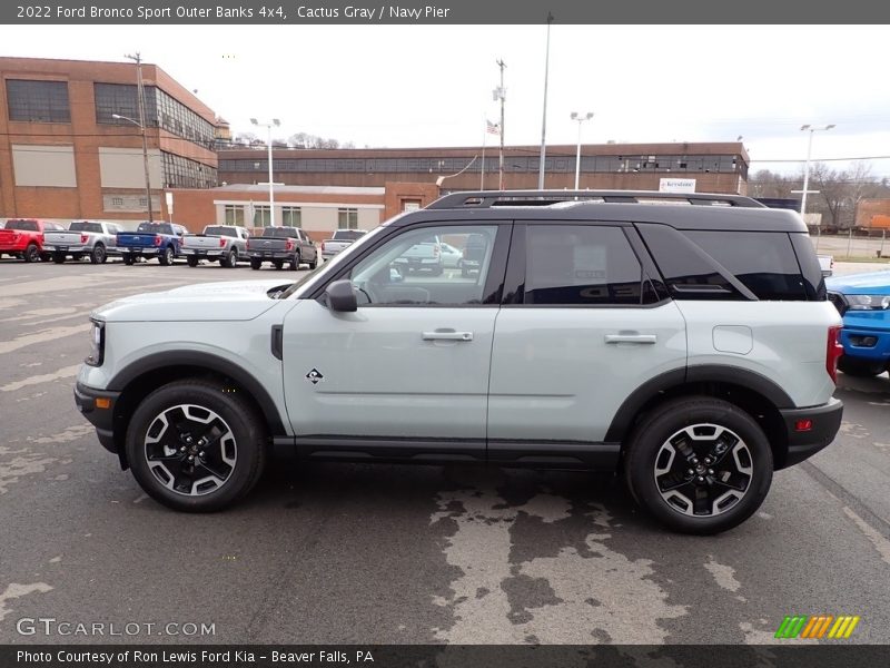 Cactus Gray / Navy Pier 2022 Ford Bronco Sport Outer Banks 4x4