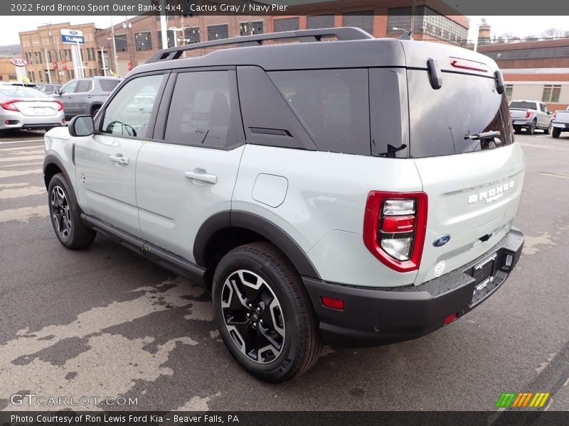 Cactus Gray / Navy Pier 2022 Ford Bronco Sport Outer Banks 4x4
