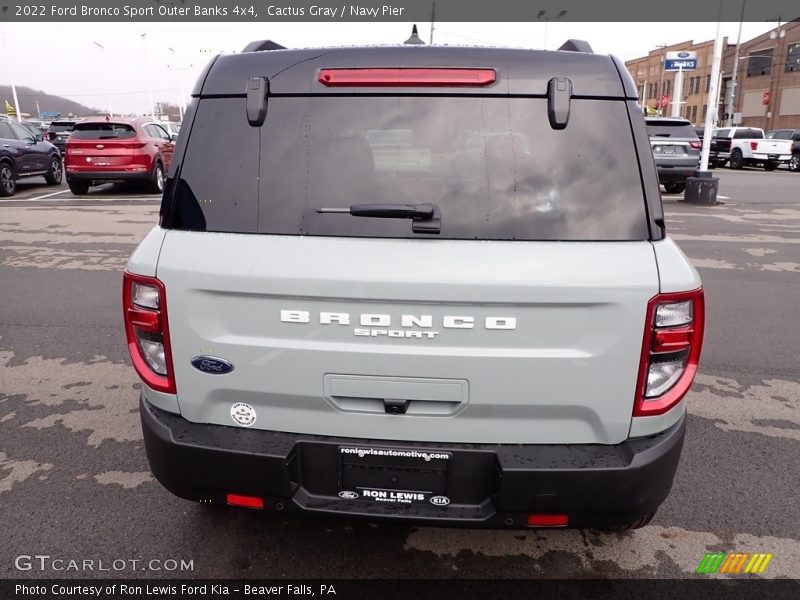 Cactus Gray / Navy Pier 2022 Ford Bronco Sport Outer Banks 4x4