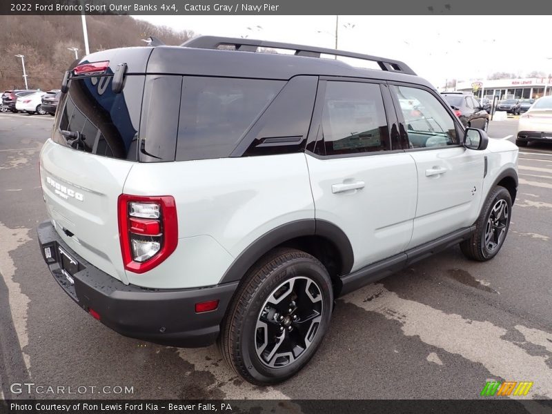 Cactus Gray / Navy Pier 2022 Ford Bronco Sport Outer Banks 4x4