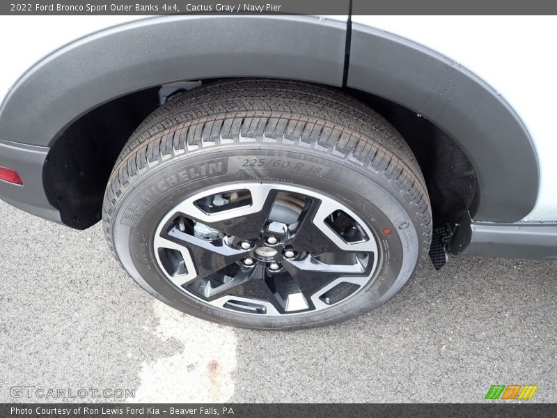 Cactus Gray / Navy Pier 2022 Ford Bronco Sport Outer Banks 4x4