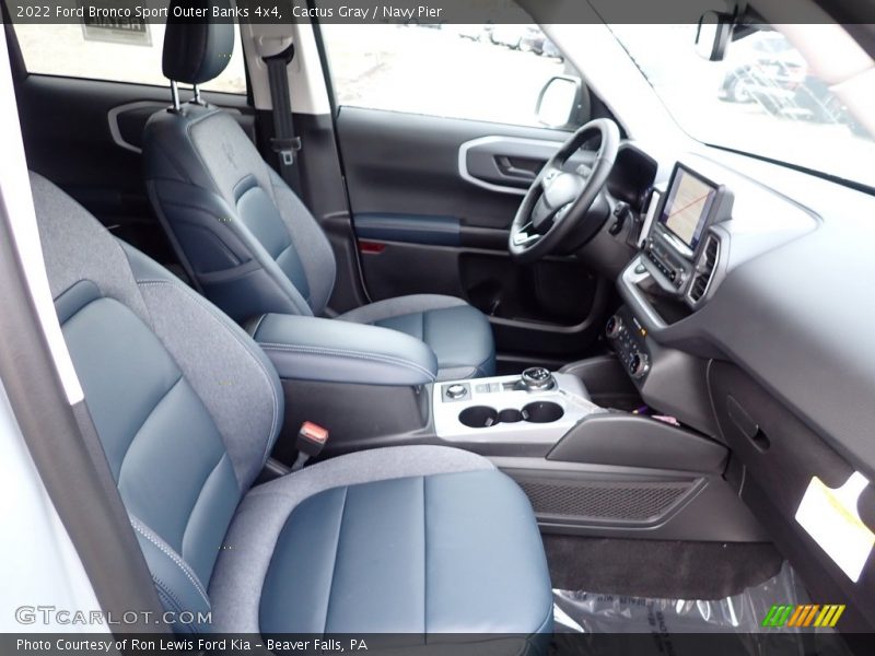 Cactus Gray / Navy Pier 2022 Ford Bronco Sport Outer Banks 4x4