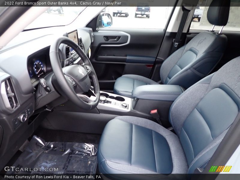 Cactus Gray / Navy Pier 2022 Ford Bronco Sport Outer Banks 4x4