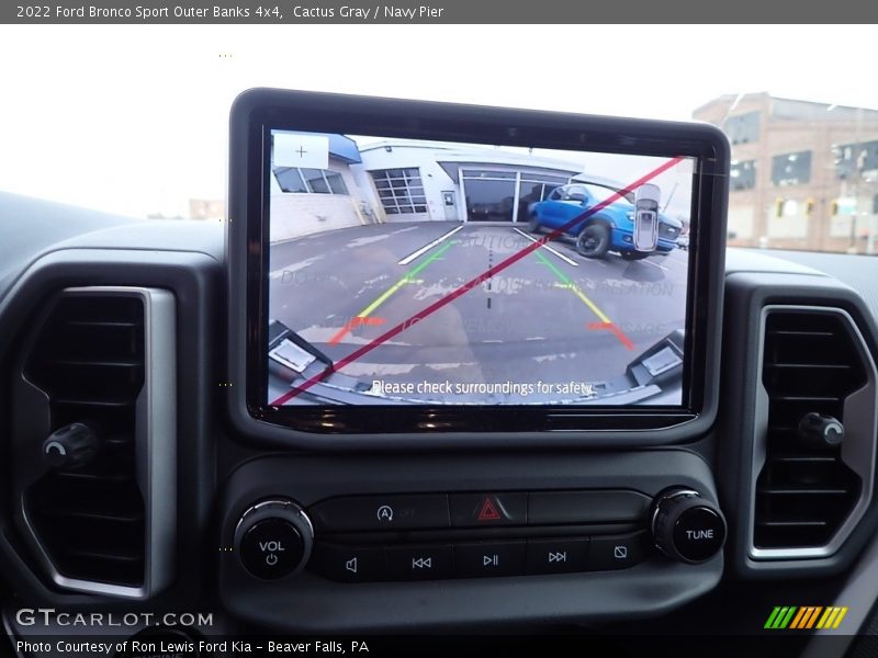 Cactus Gray / Navy Pier 2022 Ford Bronco Sport Outer Banks 4x4