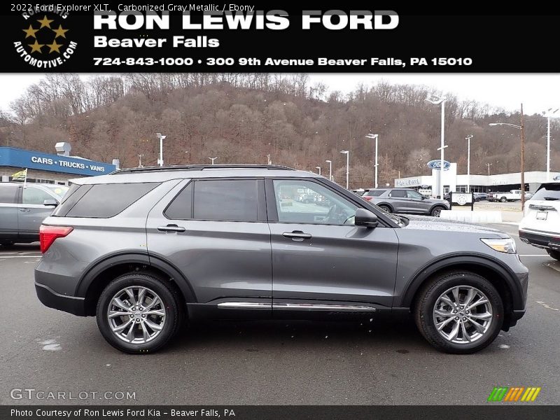 Carbonized Gray Metallic / Ebony 2022 Ford Explorer XLT