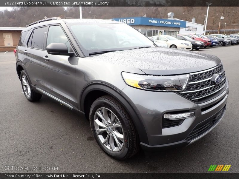 Carbonized Gray Metallic / Ebony 2022 Ford Explorer XLT