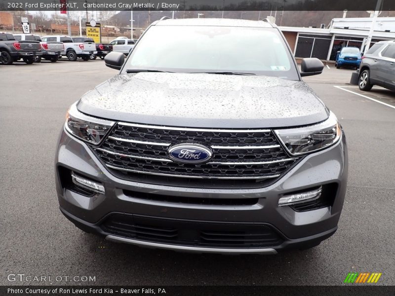 Carbonized Gray Metallic / Ebony 2022 Ford Explorer XLT
