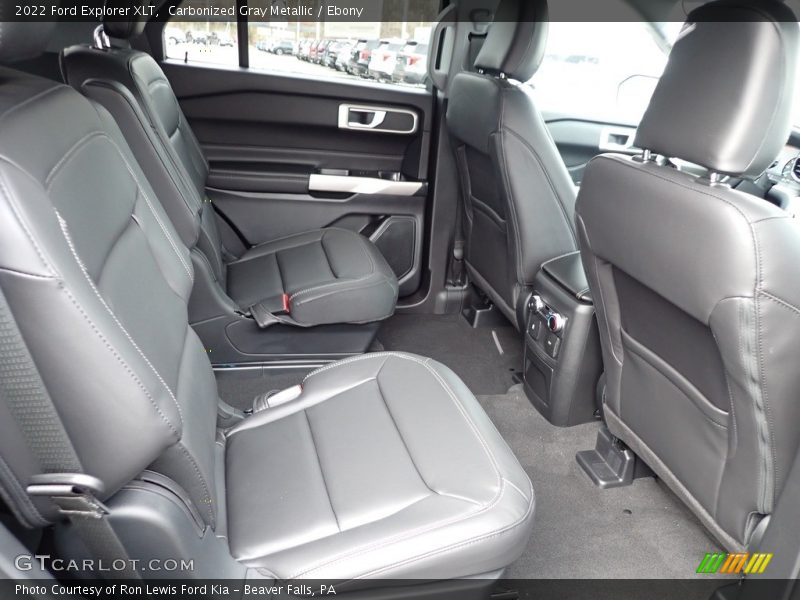 Rear Seat of 2022 Explorer XLT