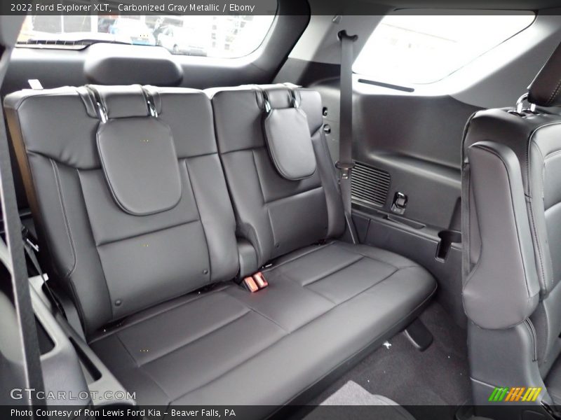 Rear Seat of 2022 Explorer XLT