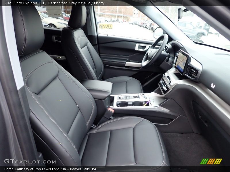 Front Seat of 2022 Explorer XLT