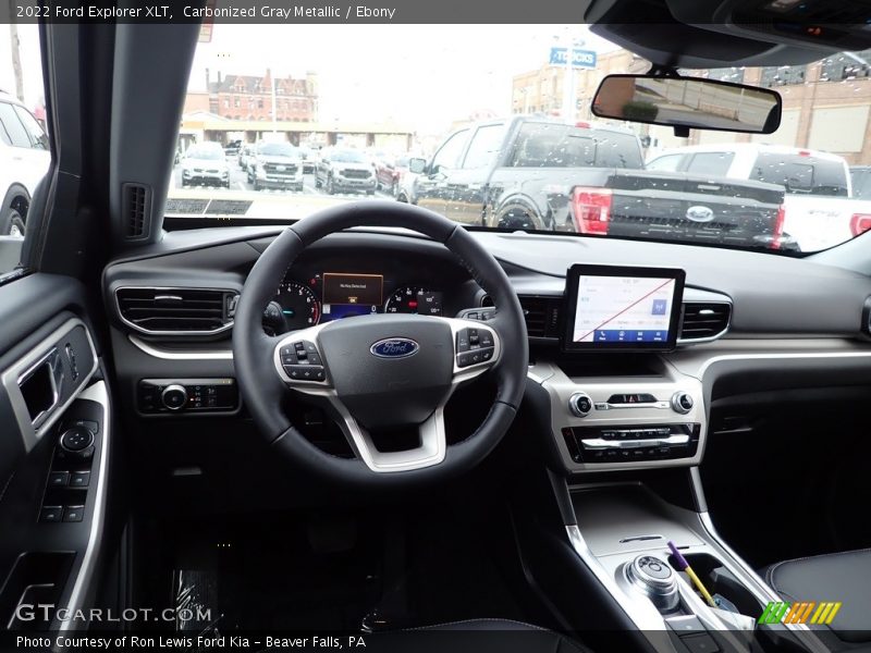 Carbonized Gray Metallic / Ebony 2022 Ford Explorer XLT