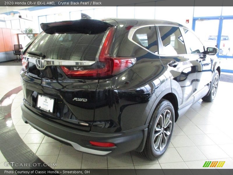 Crystal Black Pearl / Black 2020 Honda CR-V EX-L AWD