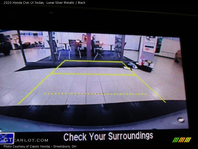 Lunar Silver Metallic / Black 2020 Honda Civic LX Sedan