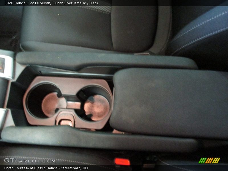 Lunar Silver Metallic / Black 2020 Honda Civic LX Sedan