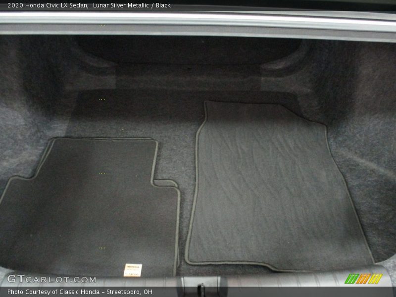 Lunar Silver Metallic / Black 2020 Honda Civic LX Sedan