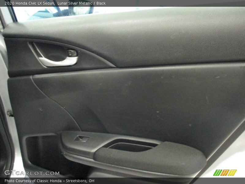 Lunar Silver Metallic / Black 2020 Honda Civic LX Sedan