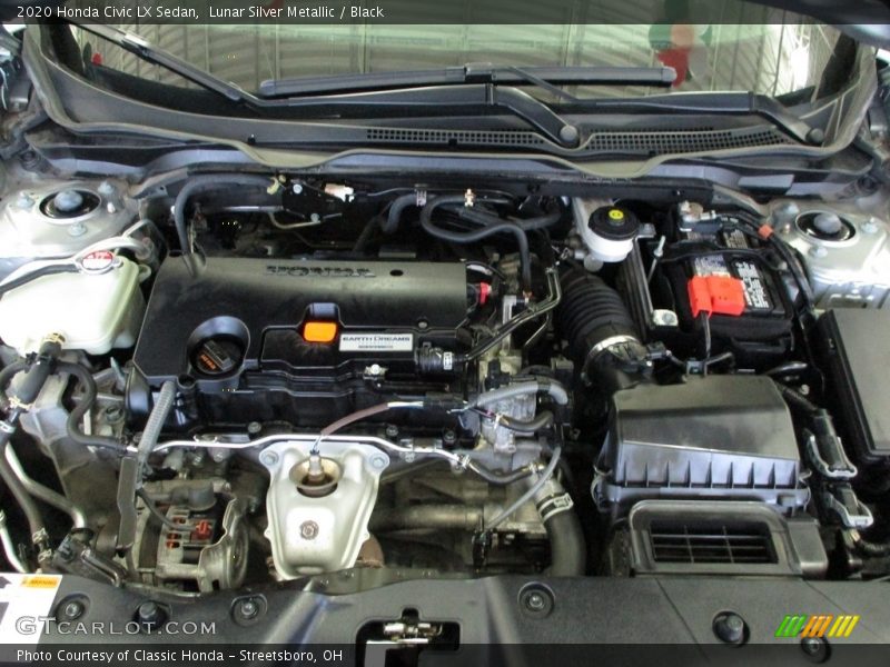 Lunar Silver Metallic / Black 2020 Honda Civic LX Sedan