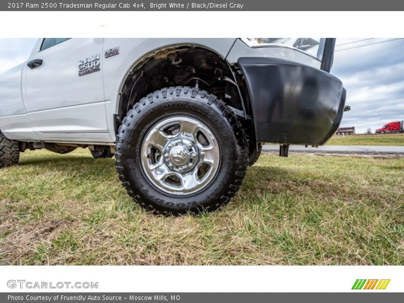 Bright White / Black/Diesel Gray 2017 Ram 2500 Tradesman Regular Cab 4x4