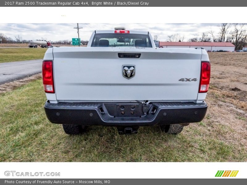 Bright White / Black/Diesel Gray 2017 Ram 2500 Tradesman Regular Cab 4x4