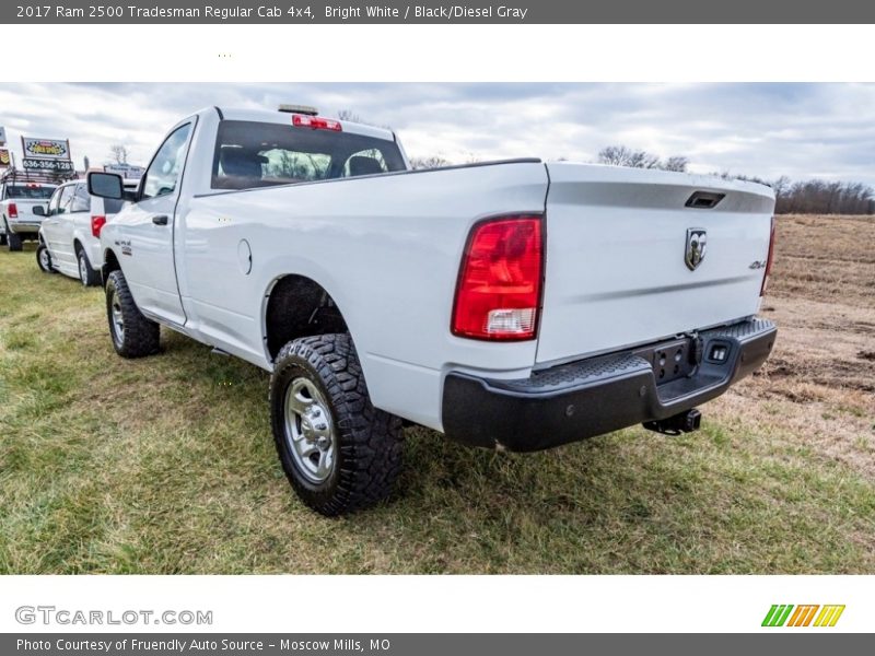 Bright White / Black/Diesel Gray 2017 Ram 2500 Tradesman Regular Cab 4x4