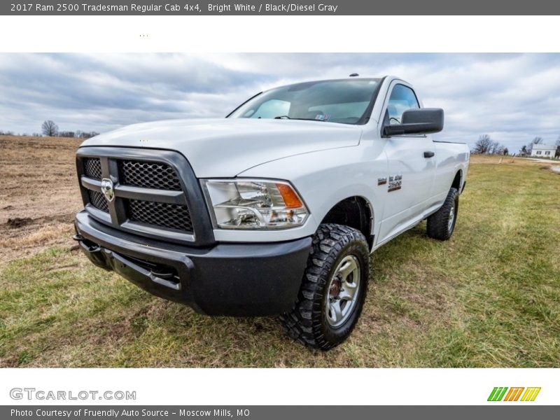 Bright White / Black/Diesel Gray 2017 Ram 2500 Tradesman Regular Cab 4x4