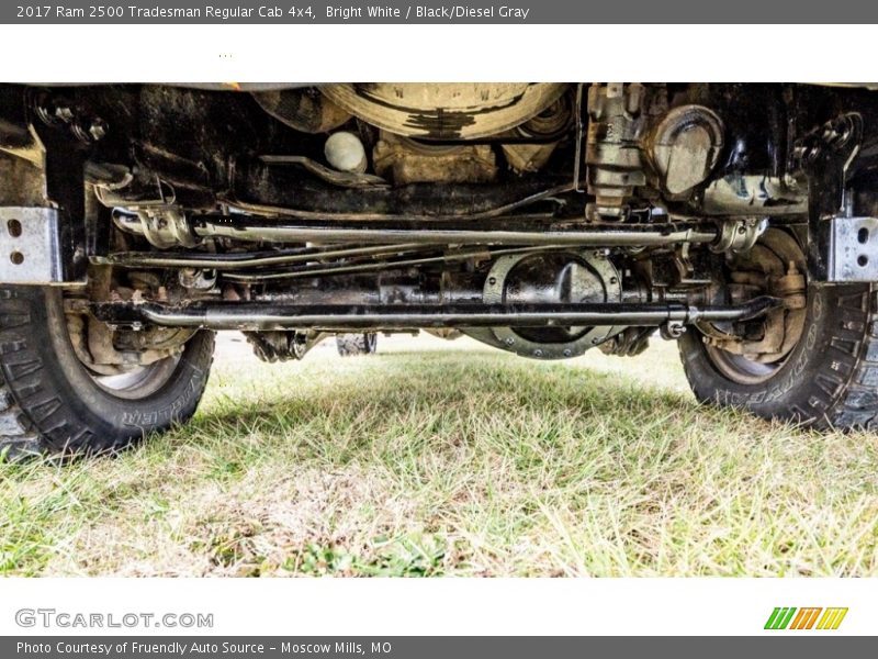 Bright White / Black/Diesel Gray 2017 Ram 2500 Tradesman Regular Cab 4x4